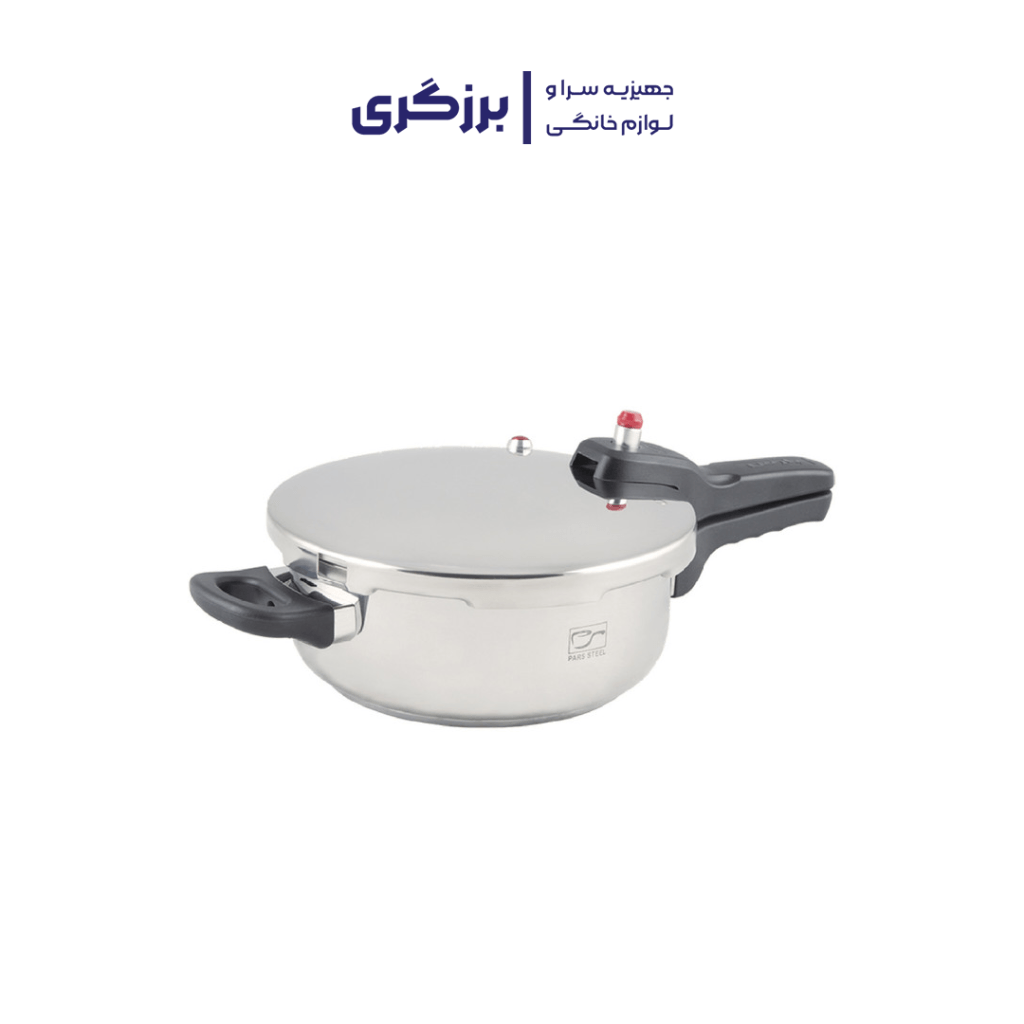زودپز پارس استیل مدل کف سه لایه گنجایش 3 ليتر