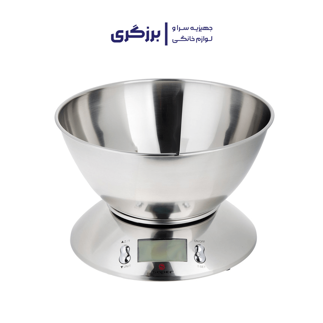 ترازوی آشپزخانه ساپر مدل SSK-140D ترازوی آشپزخانه ساپر مدل SSK-140D