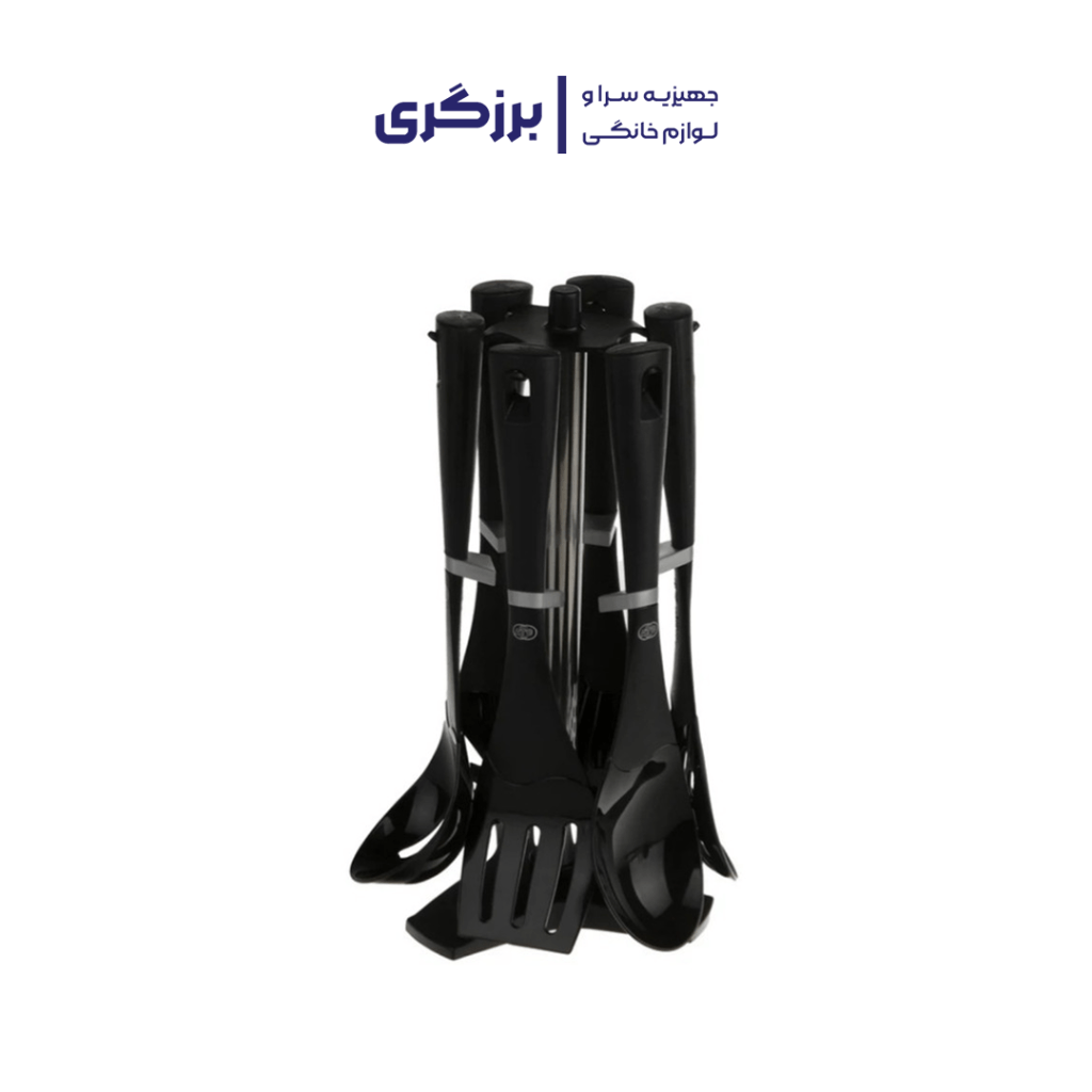 سرویس کفگیر و ملاقه 7 پارچه ای تی سی مدل A127