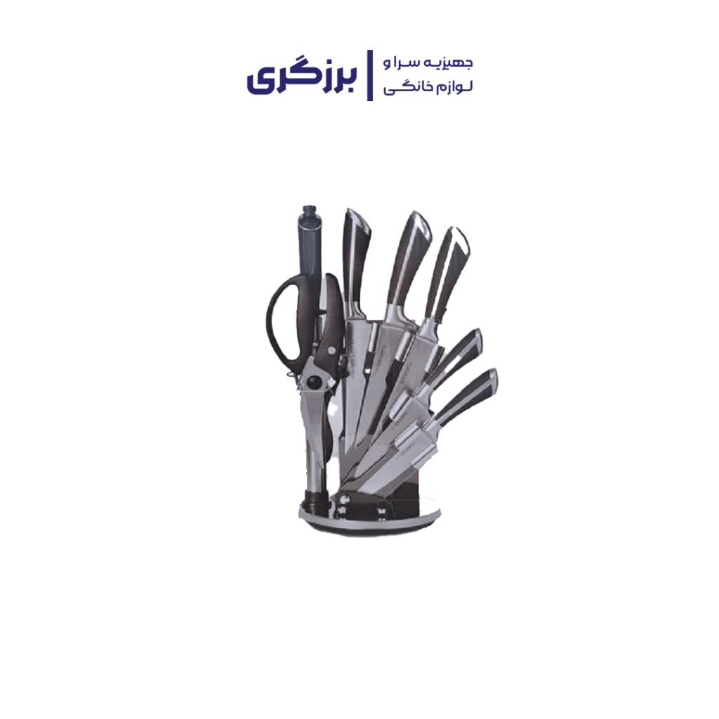 ست کارد 9تکه آشپزخانه مدل NL1123 نیولند